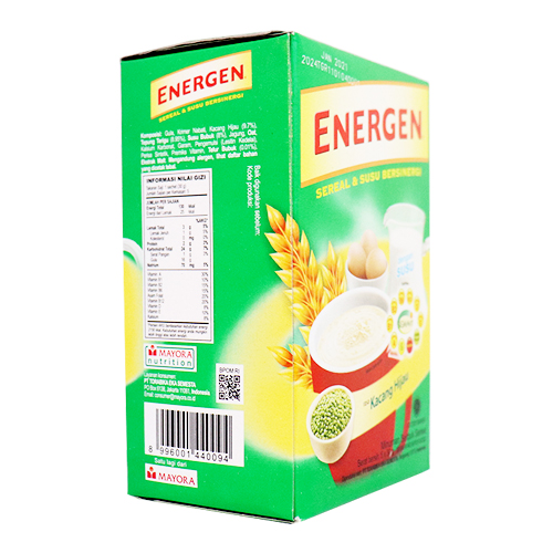 Energen Kacang Hijau 5X29 Gr Box 007241 Mirota Kampus